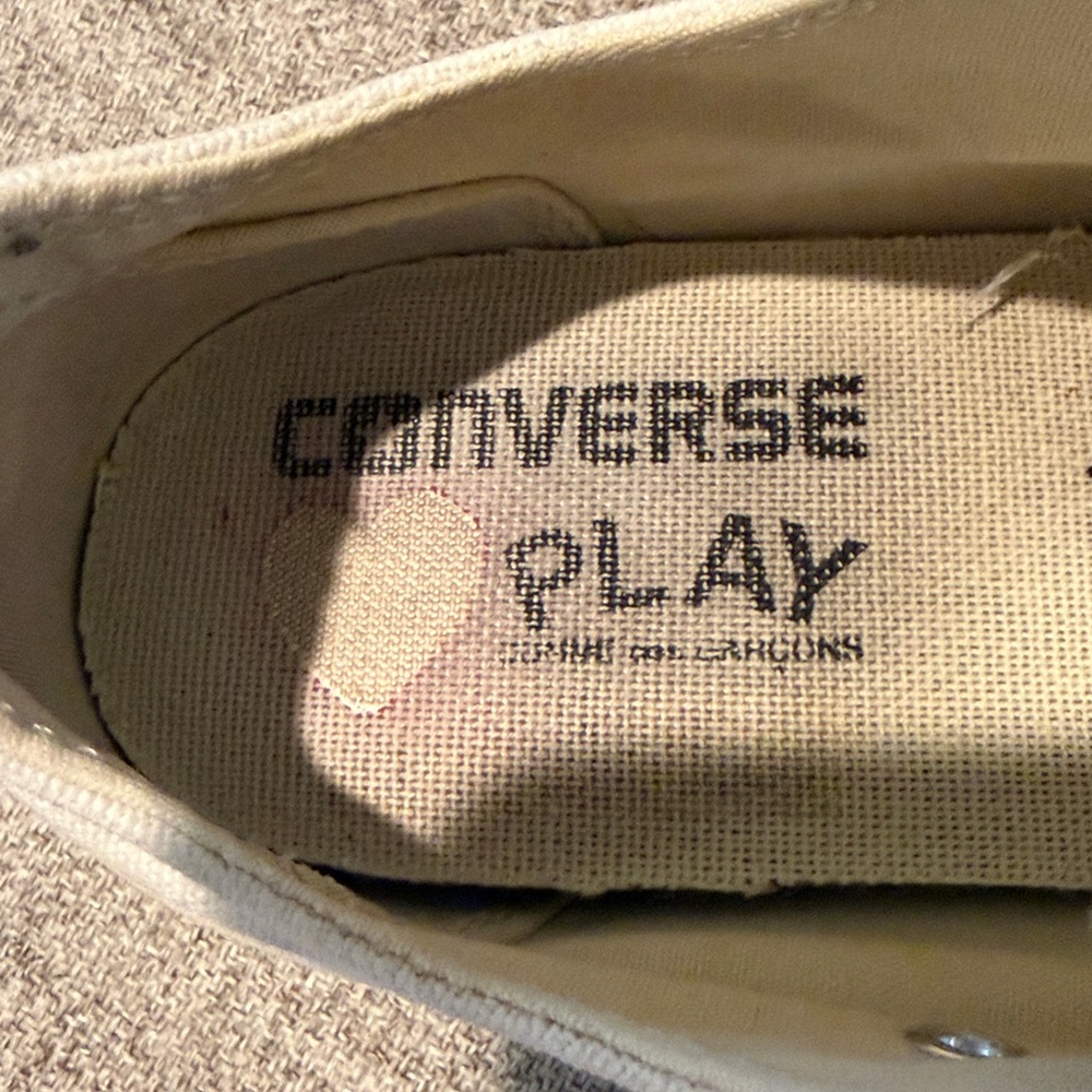 Converse Chuck Taylor x Comme des Garcons Play M5/ W 7 see photos - Picture 14 of 16